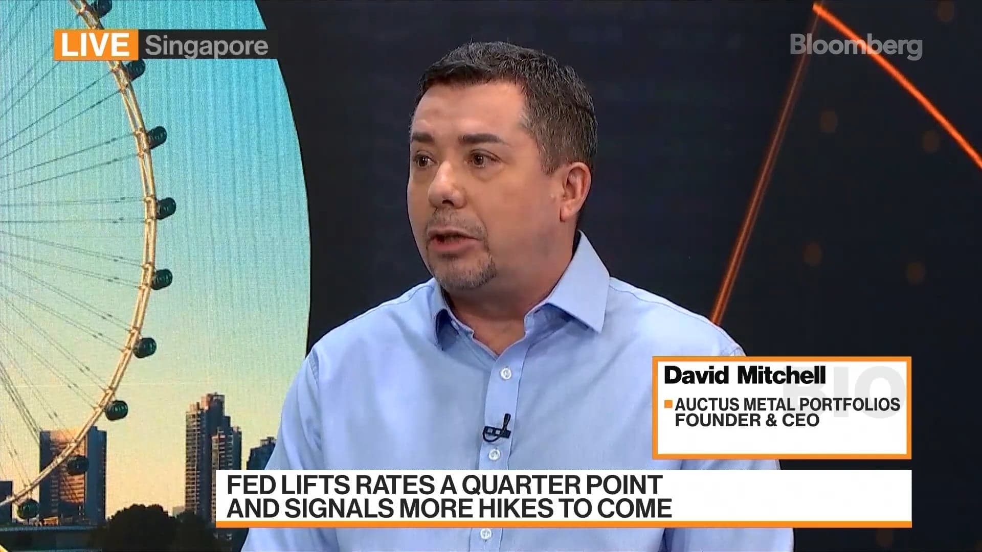 The role of platinum. - Bloomberg Television press feature